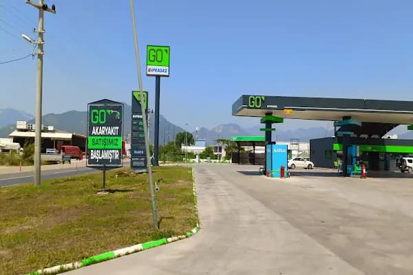 GO - Mersin Anamur - Benzin İstasyonu - Mersin Gülnar