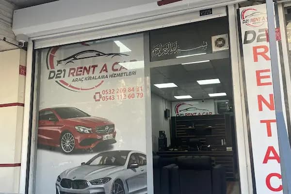 D21 Rent A Car - Araba Kiralama Şirketi - Diyarbakır Yenişehir