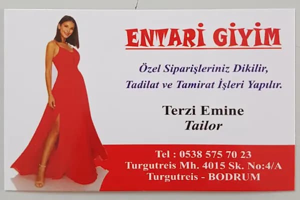 Entari Giyim Terzi Emine - Terzi - Muğla Bodrum