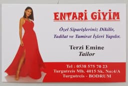 Entari Giyim Terzi Emine