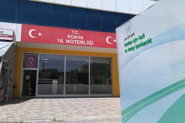 Konya 16.noter - Noter - Konya Karatay