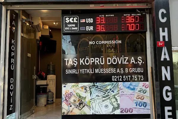 Taş Köprü Döviz - Döviz Hizmetleri - İstanbul Fatih