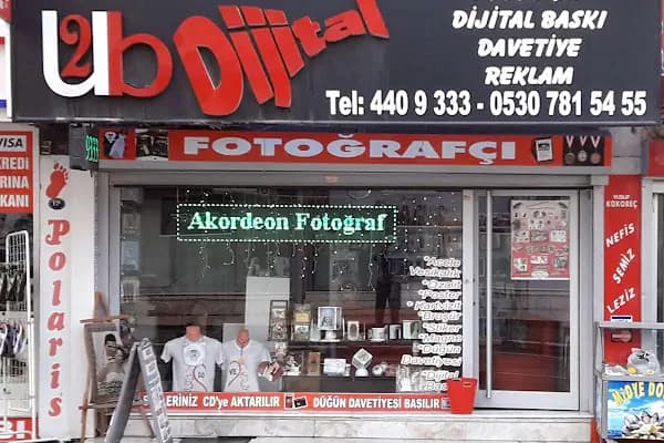 U2b Dijital Fotoğrafçılık Dijital Baskı - Fotoğraf Stüdyosu - İzmir Buca