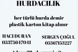 Akşehir hurdacılık
