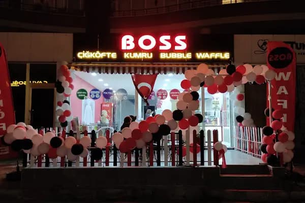 BOSS Çiğköfte Kumru Waffle - Fast food lokantası - Mersin Anamur