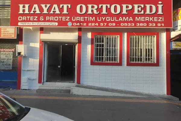 Hayat Ortopedi - Ortopedi Kliniği - Diyarbakır Yenişehir
