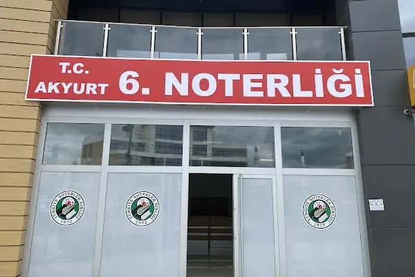 Akyurt 6. Noterliği - Noter - Ankara Çamlıdere