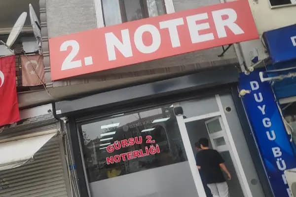 GÜRSU 2.NOTERLİĞİ - Devlet Dairesi - Bursa Gürsu
