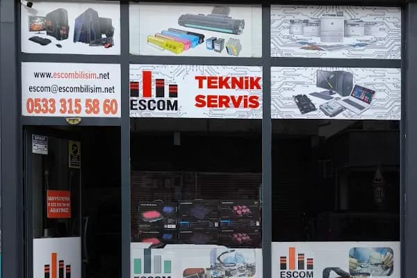 Escom Bilişim Cep Telefonu Tablet Laptop Notebook Yazıcı Her Türlü Elektronik Alet Tamir servisi - Bilgisayar Tamir Servisi - Kocaeli İzmit
