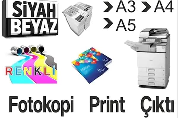 Gaziemir Plan Kopya Merkezi - Fotokopi Malzemeleri Mağazası - İzmir Bayındır