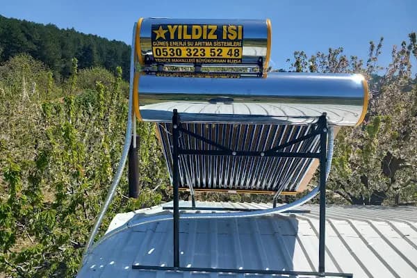 Yıldız Isı Güneş Enerji ve Su Arıtma Sistemleri - Güneş Enerjisi Ekipmanları Tedarikçisi - Bursa Büyükorhan