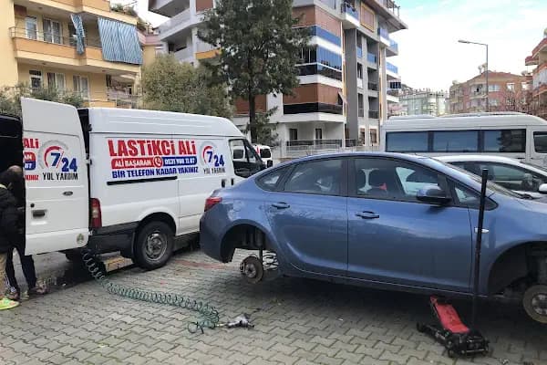 Lastikçi Ali - 7/24 Mobil Lastik - Ali Başaran - Oto Lastik Dükkanı - Antalya Alanya