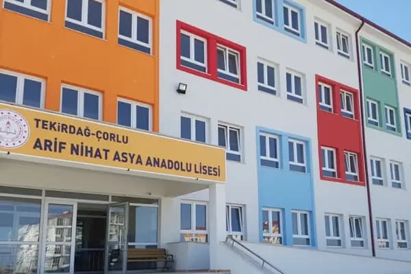ARİF NİHAT ASYA ANADOLU LİSESİ - Okul - Tekirdağ Çorlu