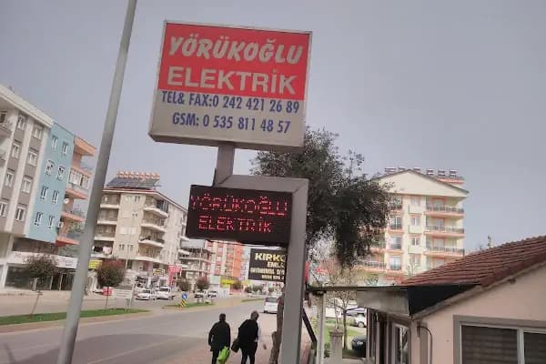 Yörükoğlu Elektrik - Elektrikçi - Antalya Döşemealtı
