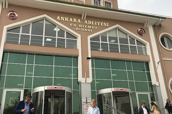 Ankara Adliyesi Dışkapı Ek Hizmet Binası - Adliye Sarayı - Ankara Altındağ