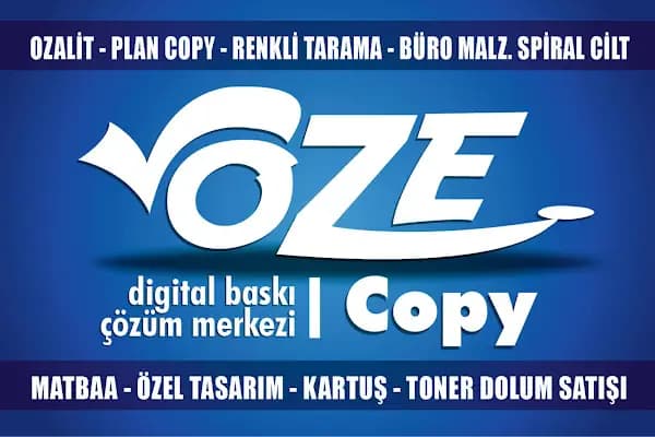 Oze Copy Kırtasiye - Kırtasiye Mağazası - Manisa Turgutlu