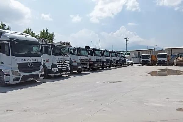 TEKNİK BETON İNEGÖL - Hazır Beton Karışımı Tedarikçisi - Bursa İznik
