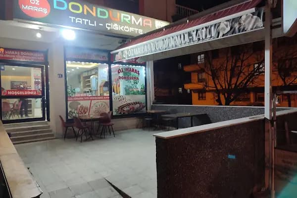 Öz Maraş Dondurma Sarayı - Dondurma dükkanı - Ankara Beypazarı