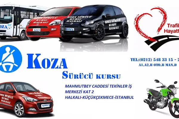 Koza Sürücü Kursu (Halkalı Sürücü Kursu) - Sürücü Kursu - İstanbul Küçükçekmece