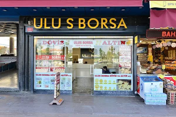 Ulus Borsa Döviz ve Altın Ticareti Sınırlı Yetkili Müessese A.Ş. - Döviz Hizmetleri - Ankara Çankaya