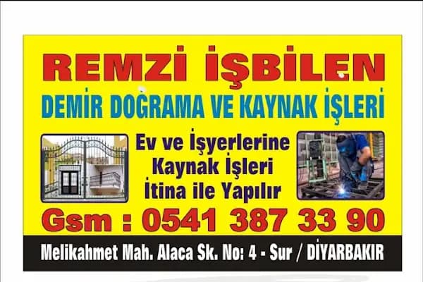 remzi işbilen demir doğrama - Demir Çelik Fabrikası - Diyarbakır Sur
