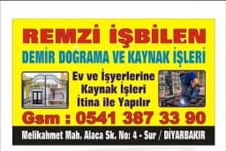 remzi işbilen demir doğrama