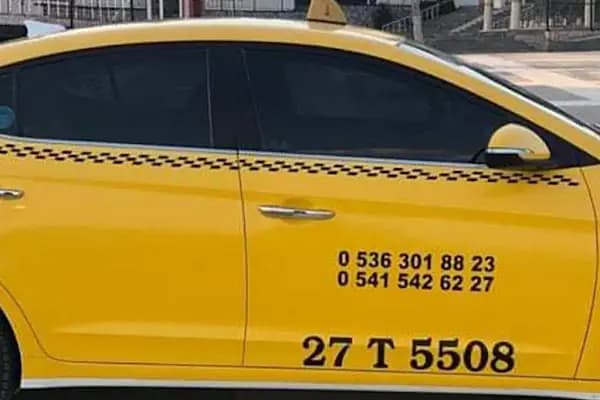 İSLAHİYE TAKSİ - ALİ SAYGILI - Taksi Durağı - Gaziantep Nizip
