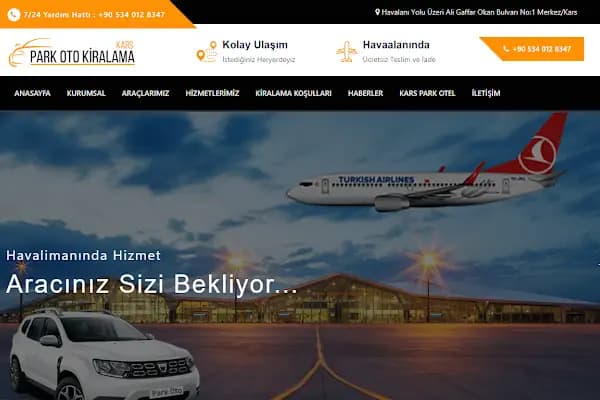 Kars Park Oto Kiralama - Araba Kiralama Şirketi - Kars Kars Merkez