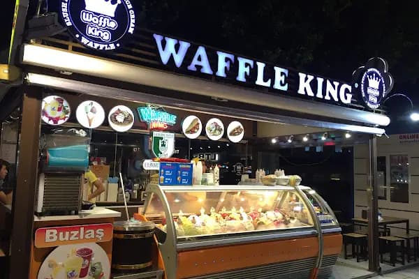 Waffle King mahvel - Dondurma dükkanı - Muğla Bodrum