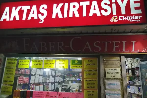 Aktaş kırtasiye - Kırtasiye Mağazası - Bursa Osmangazi