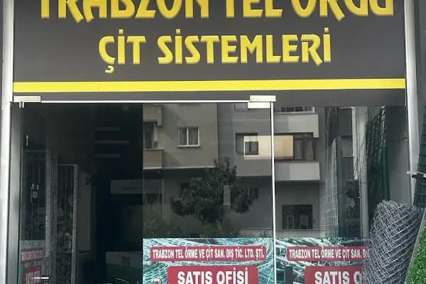 Trabzon Tel Örgü Çit Sistemleri - Çit Tedarik Mağazası - Trabzon Ortahisar
