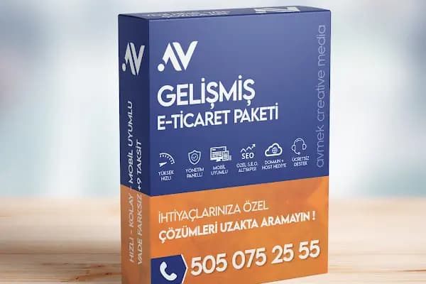 AVMEK Creative Media - Web Sitesi - Web Tasarım ve Yazılım - Mobil Uygulama - Web Sitesi Tasarımcısı - İstanbul Küçükçekmece