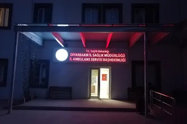 İl Ambulans Servisi Başhekimliği - Ambulans Hizmeti - Diyarbakır Çermik