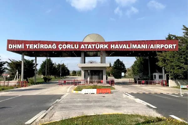 DHMİ Tekirdağ Çorlu Havalimanı (TEQ) - Havalimanı - Tekirdağ Çorlu