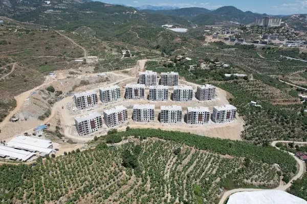 Alanya Mahmutlar Toki Konutları - Konut Sitesi - Antalya Aksu