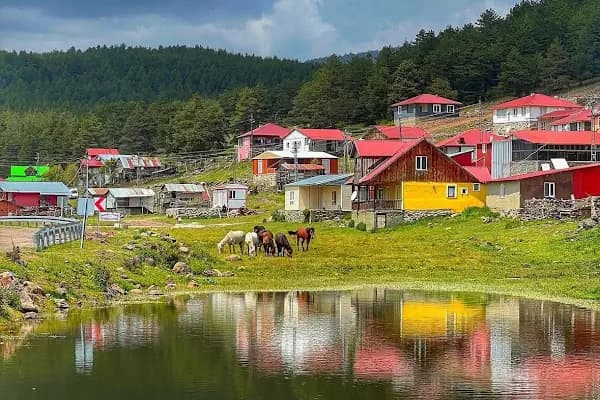 İnceöz Yaylası - Konut Derneği - Ankara Çamlıdere