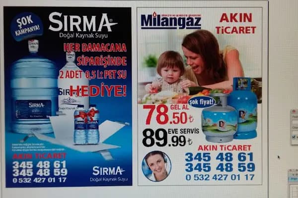 Akın Ticaret - Su Hizmeti Sağlayıcısı - İzmir Konak
