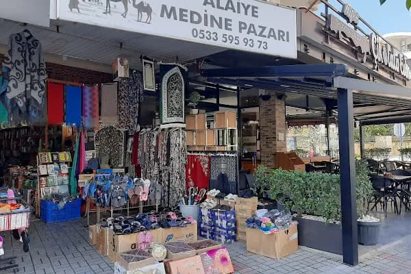 ALANYA MEDİNE PAZARI HAC VE UMRE MALZEMELERİ ŞAL EŞARP TÜLBENT KİTAP HEDİYELİK EŞYA HURMA ZEMZEM İSLAM SHOP HİJAP GİFT - Mağaza - Antalya Muratpaşa