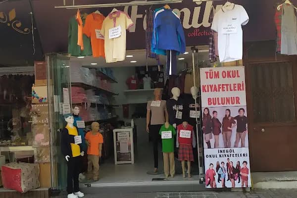 İnegöl Okul Kıyafetleri(FAMİLY COLLECTION) - Okul Malzemeleri Satıcısı - Bursa Büyükorhan