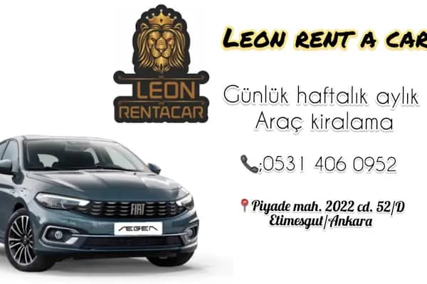 Leon Rent A Car - Araba Kiralama Şirketi - Ankara Çankaya
