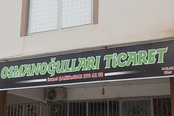 Osmanoğulları Ticaret ( Fıstık ) - Nizip - Alışveriş merkezi - Gaziantep Şahinbey