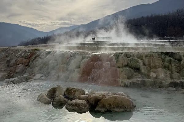 Kurşunlu travertenleri - Turistik Yer - Bursa Büyükorhan