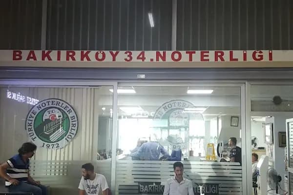 Bakırköy 34. Noterliği - Noter - İstanbul Beşiktaş