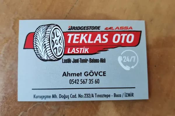 Teklas Oto Lastik - Oto Lastik Dükkanı - İzmir Bergama