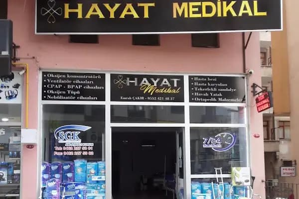 Hayat Medikal - Tıbbi Cihaz Tedarikçisi - Trabzon Akçaabat