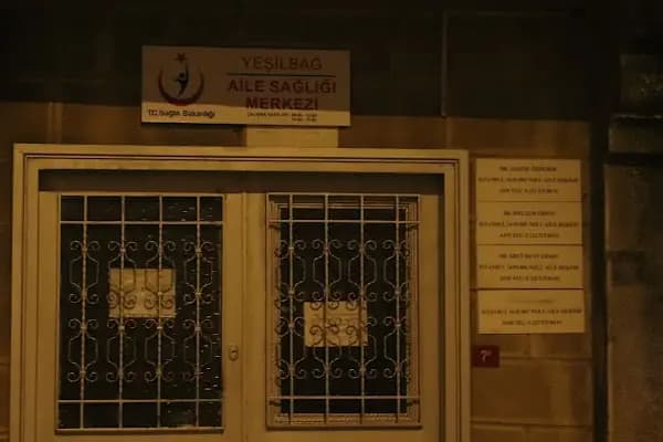 Yeşilbağ Aile Sağlığı Merkezi - Sağlık Ocağı - İstanbul Bağcılar