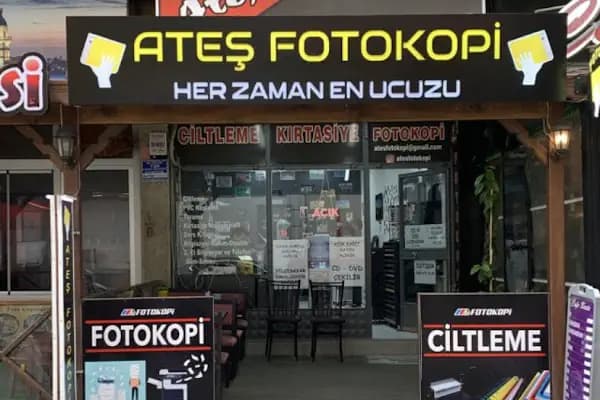 Ateş Fotokopi - Fotokopi ve Ozalit - Balıkesir Edremit