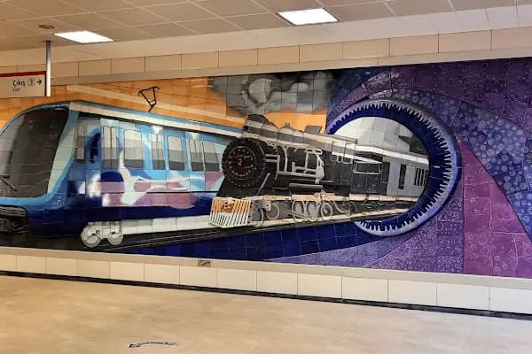 Yenisahra Metro İstasyonu - Otobüs Durağı - İstanbul Avcılar