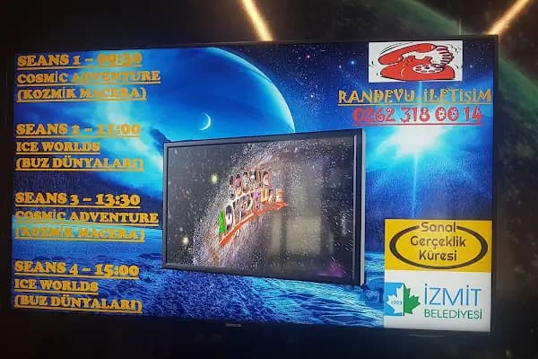Planetaryum Sanal Gerçeklik Küresi - Bilim müzesi - Kocaeli İzmit