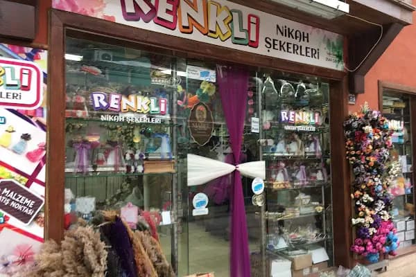 Renkli Nikah Şekerleri - Düğün Hediyelik Eşya Mağazası - Bursa İnegöl
